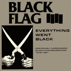 Black Flag - Everything Went Black LP
