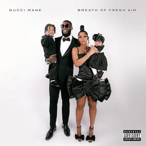 Gucci Mane - Breath Of Fresh Air LP (Clear Vinyl w/Autographed Insert)