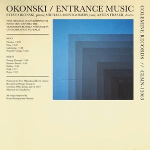 Okonski - Entrance Music LP (Orange And Black Swirl Vinyl)