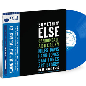 Cannonball Adderley - Somethin' Else LP (Indie Exclusive Blue Vinyl)