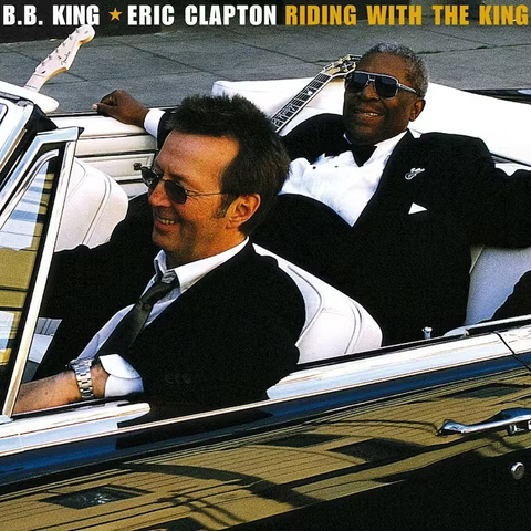 B.B. King & Eric Clapton - Riding With the King LP (20th Anniversary, Blue 180g vinyl, Remastered)