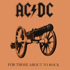AC/DC - For Those About to Rock We Salute You LP