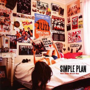 Simple Plan - Get Your Heart On! LP (Clear with Blue Splatter Vinyl)