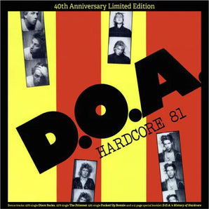 Doa - Hardcore '81 (Yellow Vinyl)