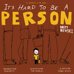 Brett Newski - It's Hard To Be A Person CD