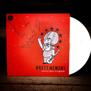 Brett Newski - American Folk Armageddon LP (White Vinyl)