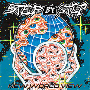 Step by Step - New World View LP (White with Blue and Black Splatter vinyl)