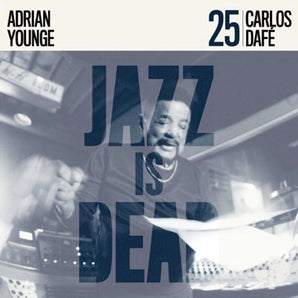 Carlos Dafé & Adrian Younge - Jazz is Dead LP (Midnight Blue vinyl)