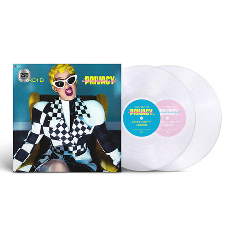 Cardi B - Invasion of Privacy (Crystal Clear Vinyl) 2LP