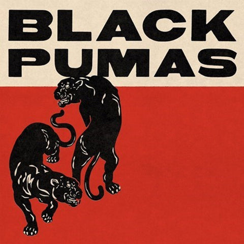 Black Pumas - Black Pumas LP (White vinyl)
