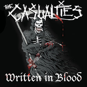 Casualties - Written in Blood (White Vinyl) LP