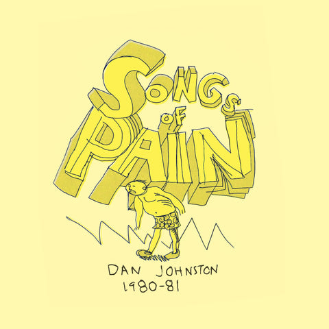Daniel Johnston - Songs of Pain LP (Damaged jacket)