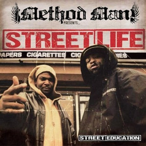 Street Life - Street Education LP (Red Black Marbled Vinyl - MARKDOWN)