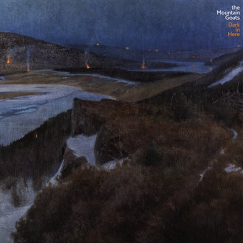 The Mountain Goats - Dark In Here LP (Blue Vinyl)