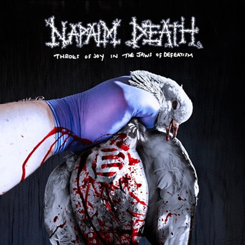 Napalm Death - Throes of Joy In The Jaws of Defeatism (Stressed Sanguine Blood Smear Vinyl) LP