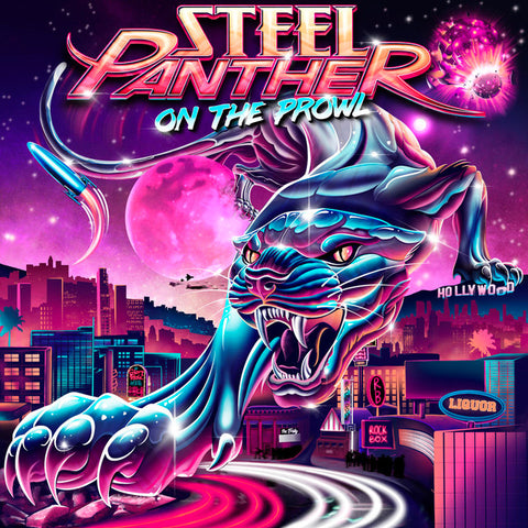 Steel Panther - On the Prowl LP (SIGNED & color vinyl)