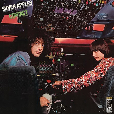 Silver Apples - Contact LP (Blue With Black And White Swirl Color Vinyl)