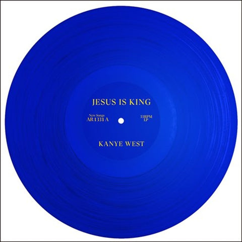Kanye West - Jesus Is King LP (Blue Transparent Vinyl)