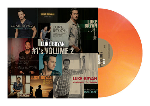 Luke Bryan - #1's Vol. 2 (Tangerine Orange LP)