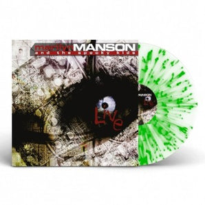 Marilyn Manson & The Spooky Kids - Live LP (Clear w/ Green Splatter Vinyl) (MARKDOWN)