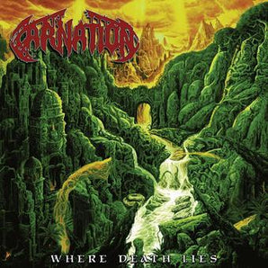 Carnation - Where Death Lies LP (Red, White and Black Marbled Vinyl)