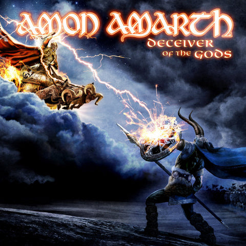 Amon Amarth - Deceiver Of The Gods LP (White / Black Marbled Vinyl)