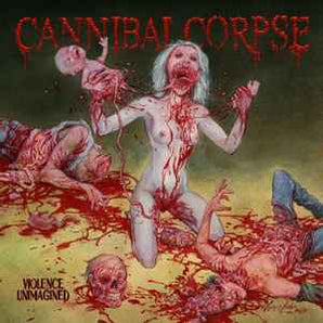 Cannibal Corpse - Violence Unimagined LP (Clear with Red Vinyl)