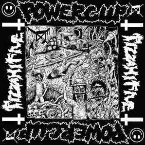 Powercup / Pizza Hi-Five - Split 10-inch (Color Vinyl)