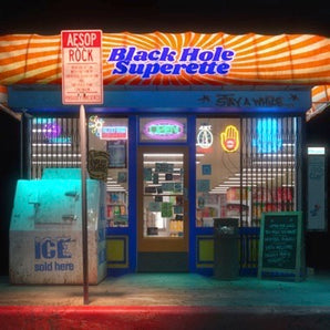Aesop Rock - Black Hole Superette LP (Black Ice Vinyl)