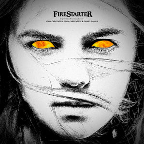 Firestarter (John Carpenter, Cody Carpenter, Daniel Davies) - 2023 Remake Soundtrack LP (Yellow & Bone color vinyl)