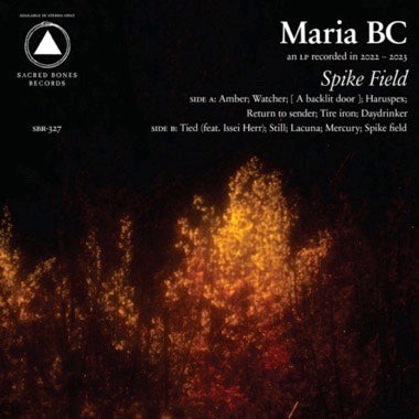 Maria BC - Spike Field LP (Red Vinyl)