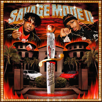 21 Savage & Metro Boomin - Savage Mode II LP (Red Vinyl)