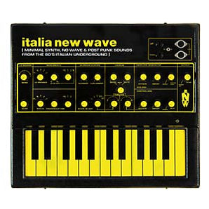 Various Artists - Italia New Wave: Minimal Synth, No Wave, & Post Punk sounds from the 80's Italian underground LP (yellow vinyl)