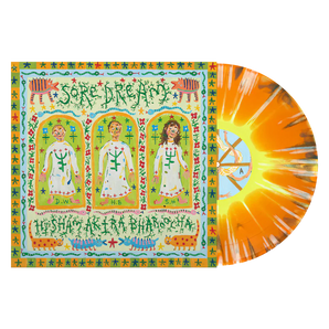 Sore Dream & Hisham Akira Bharoocha - Sore Dream & Hisham Akira Bharoocha LP (Orange/Cyan/White Mix w/ Splatter Vinyl)
