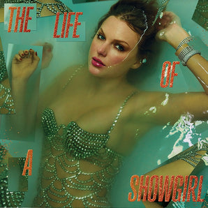 Taylor Swift - The Life of a Showgirl LP (Portofino Orange Glitter vinyl)