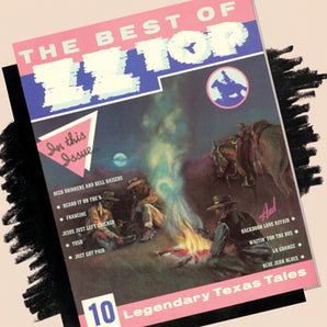 ZZ Top - The Best Of LP (Rocktober, Translucent Blue Vinyl)