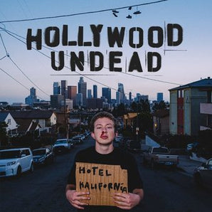 Hollywood Undead - Hotel Kalifornia: Deluxe 2LP (Baby Blue Vinyl) (MARKDOWN)