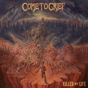 Come To Grief - Killed By Life LP (Orange And Blue Marble Vinyl)