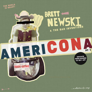 Brett Newski & The Bad Inventions - AmeriCONa CD