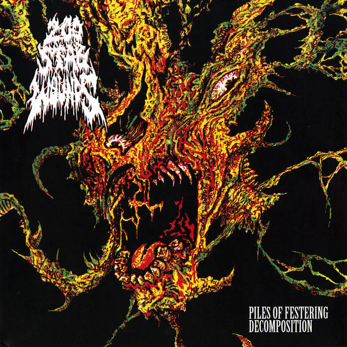 200 Stab Wounds - Piles Of Festering Decomposition 12-inch EP (Clear w/ Yellow & Blue Smoke Vinyl)