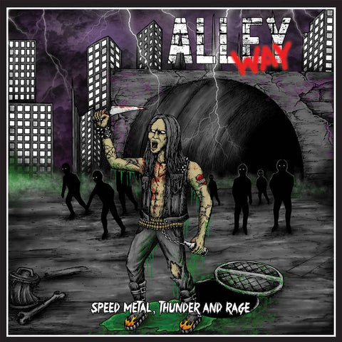 Alleyway - Speed Metal, Thunder And Rage LP