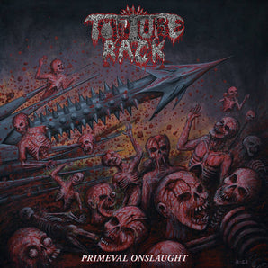 Torture Rack - Primeval Onslaught LP (Purple/Pink splatter vinyl)