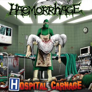 Haemorrhage - Hospital Carnage LP (Kelly Green w/ Splatter)