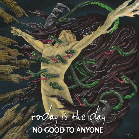 Today is the Day - No Good To Anyone (Gold w/ Red/Green Splatter Vinyl) LP
