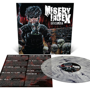 Misery Index - Discordia LP (Clear With Black Marble Vinyl)