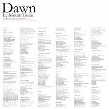 Mount Eerie -Dawn LP