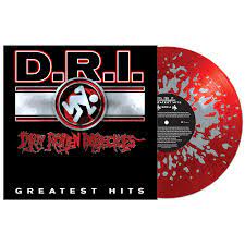 D.R.I - Greatest Hits (Red and Silver Splatter Vinyl) LP
