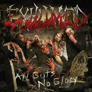 Exhumed - All Guts, No Glory LP (Swamp Green with Splatter Vinyl)