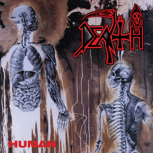 Death - Human LP (Tri-Color Merge w/ Splatter Vinyl & Silver Foil Laminated Jacket)