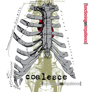 Coalesce - Functioning On Impatience LP (White w/ Splatter Vinyl)